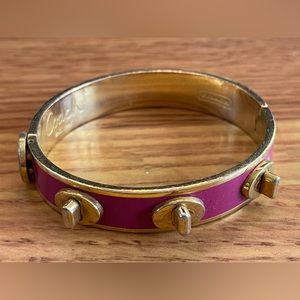 Coach turn buckle bracelet